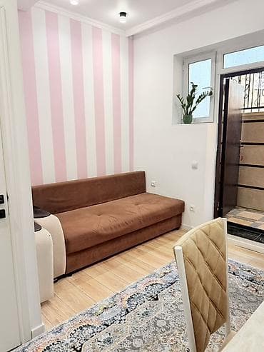 Квартиры: 1 комната, 18 м², Элитка, Кок-Жар ж/м Элитка, Цокольный этаж этаж, Свежий ремонт — 3