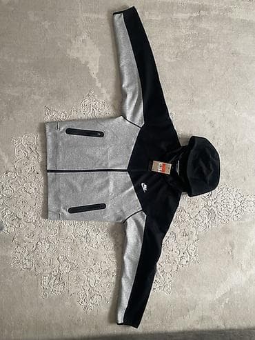 Жеке буюмдар: Толстовка с капюшоном Nike Sportswear Tech Fleece (мужская) - Цвет — 1