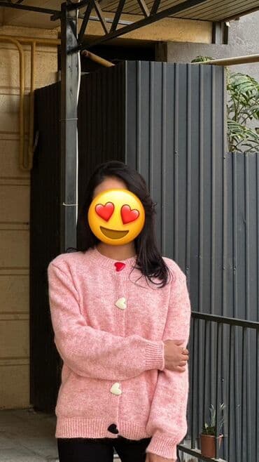 шерстяные кофты женские больших размеров: Женский вязаный кардиган розового цвета. - Мягкая пушистая пряжа — 1