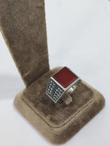 эксклюзивные свадебные пригласительные: Кольцо, Печатка, Проба 925, Мужские, Перламутр, Новый — 1