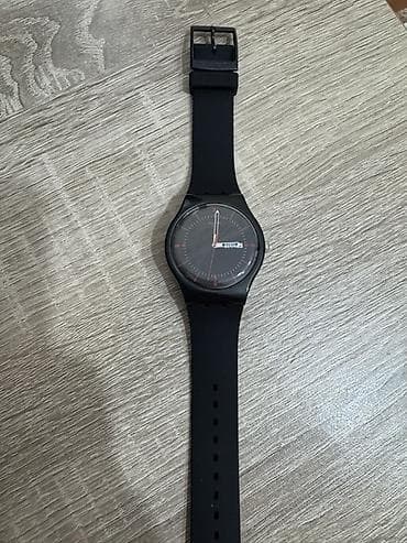 часы swatch: Швейцарские Swatch Swiss — кварцевые наручные часы с календарем дня — 1