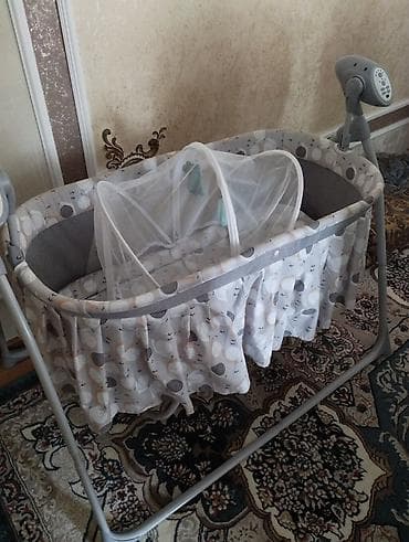 подушка для полетов: Люлька, Колыбель, Металл, цвет - Серый — 1