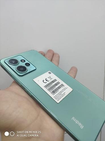 redmi a3: Redmi, Redmi Note 12, Б/у, 128 ГБ, цвет - Зеленый, 2 SIM — 6