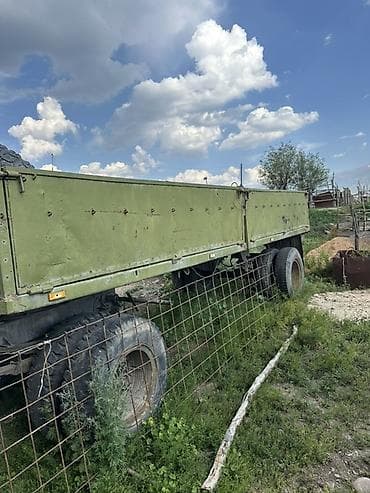 габариты: Прицеп-самосвальный/бортовой сельскохозяйственный, двухосный - Тип — 1