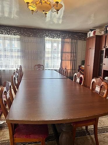 uth 170: Стол и стул для зала, цвет - Коричневый — 2