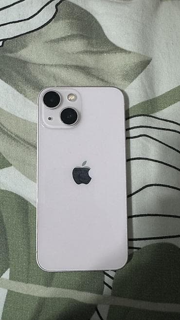 айфон 14 mini: IPhone 13 mini, Б/у, 128 ГБ, Старлайт, Чехол, 86 % — 2