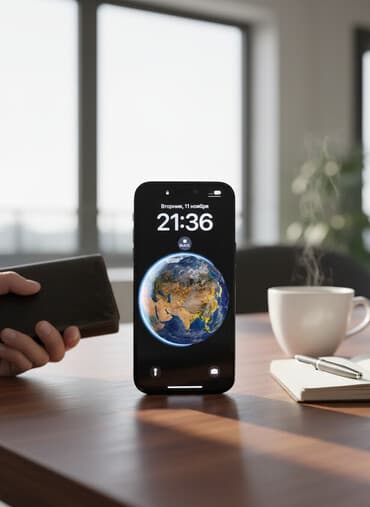 IPhone 15, Б/у, 128 ГБ, Черный, 86 %