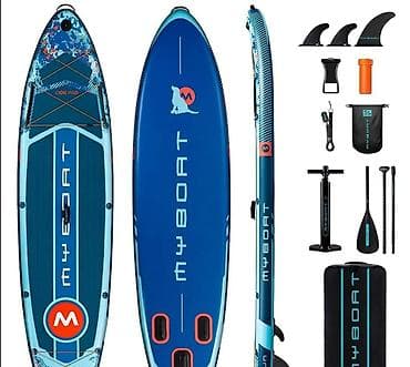 надувной доска: SUP board (сап борд) MYBOAT BASS HUNTER 11’6 Надувной SUP для — 4