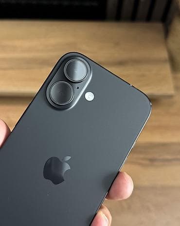 монитор компа: IPhone 16, Б/у, 128 ГБ, Черный, Коробка, 100 % — 7