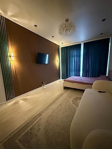 1 комната, Люкс, элитка, Восток-5 мкр, Душевая кабина, Постельное белье, Кондиционер