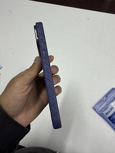 белый корпус: Плетёный чехол для смартфона (сиренево-синий) На iPhone 17 Pro Max - — 3