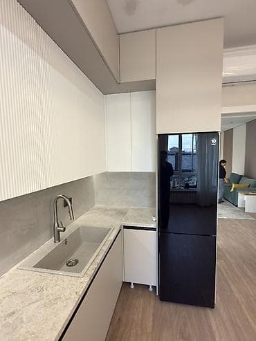 кухонные гарнитуры каракол: Кухонный гарнитур, цвет - Серый — 3