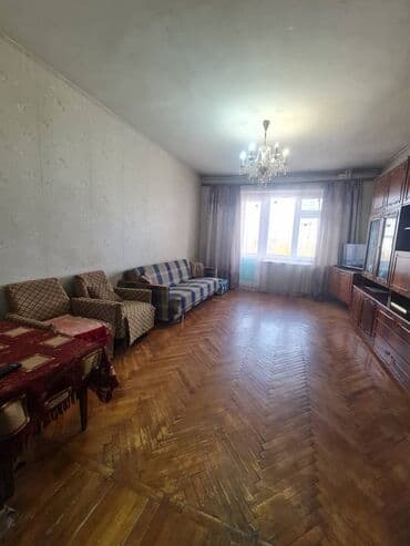 исанова фрунзе: 4 бөлмө, 88 м², Жеке план, 3 кабат, Косметикалык ремонт — 9