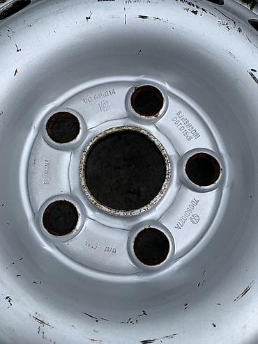 разболтовка 5 130: Железные Диски R 15 Volkswagen, Комплект, отверстий - 5, Б/у — 4