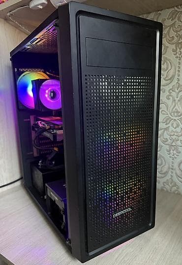 Компьютер, ядер - 6, ОЗУ 16 ГБ, Игровой, Б/у, Intel Core i5, AMD Radeon RX 5600 XT, HDD + SSD