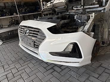 Транспорт: Бампер Hyundai, Б/у, Оригинал — 2