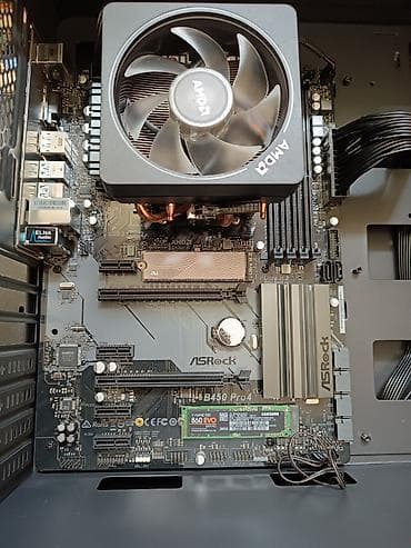 micro sd 128: Материнская плата для ПК, Б/у, ASRock, AM4, ATX — 7