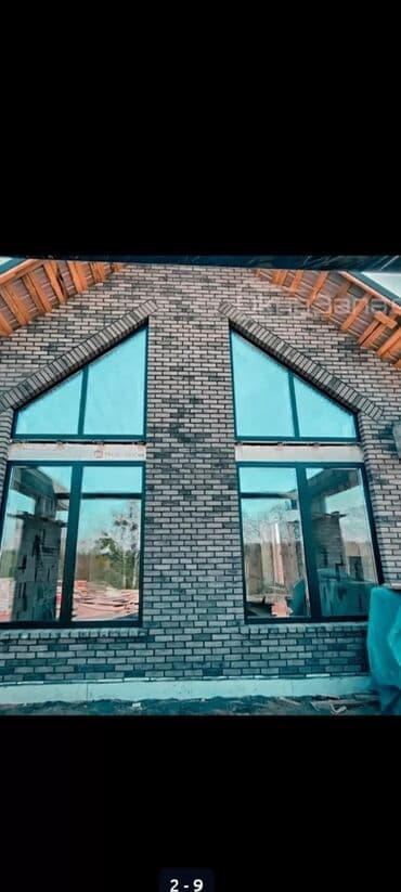 пластиковые окна в бишкеке цена: Пластиковое окно на заказ, Тип окна: Мансардные, Стандартные, Фасадные, Бесплатная установка, Без рассрочки — 22