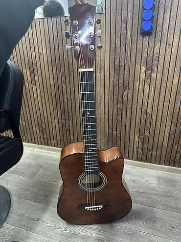 Акустическая гитара дредноут с вырезом (cutaway), 6 струн. - Корпус