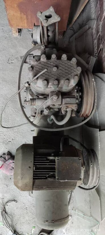 купить подкатной домкрат: Продается компрессор фв-6, вместе с трёхфазный двигателем и ресивером — 2