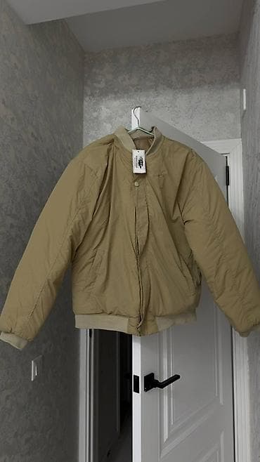 винтажная одежда мужская: Бомбер, Осень-весна, Трикотаж, XL — 1