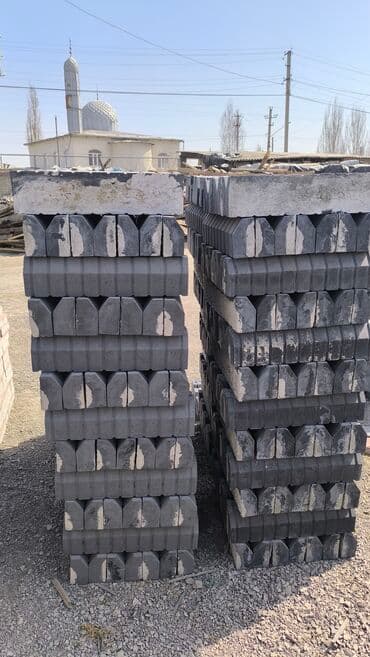 брусчатка бишкек дом брусчатки'' тротуарная плитка бордюры бишкек: Бордюр, Гарантия, Бесплатный выезд, Бесплатная доставка — 25