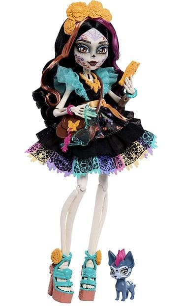Детский мир: Кукла Монстер Хай (monster high) Скелита Калаверас.Базовая,3 — 4