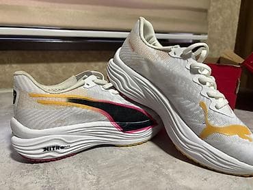 Мужские кроссовки, 42, Puma, Новый, цвет - Белый, Платная доставка