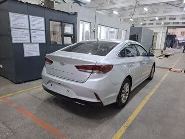 бу авто в кредит без первоначального взноса бишкек: Hyundai Sonata: 2018 г., 2 л, Автомат, Газ, Седан — 4