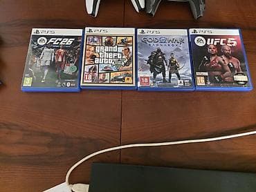 magsafe 2: PlayStation 5 (версия с дисководом) + 2 геймпада DualSense + набор игр — 4