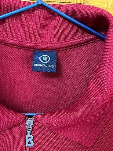 ll bean: Мужские поло — комплект из 2 штук 1) Bogner Jeans - Цвет: бордовый - — 2