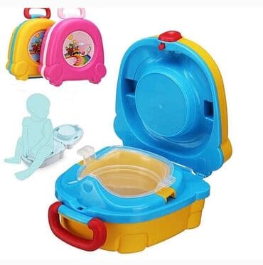 контейнеры для вещей: Дорожный детский горшок Becute ✔Детский дорожный горшок выполнен в — 7