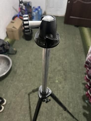 Фото жана видеокамералар: Компактный штатив для фото/видео - Лёгкая раздвижная конструкция с — 2