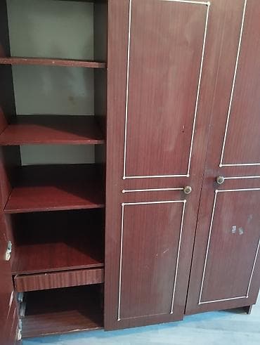 Шифоньер, шкаф для одежды, Прямой, ЛДСП