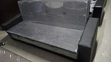 диван черный: Раскладной диван, Новый — 5