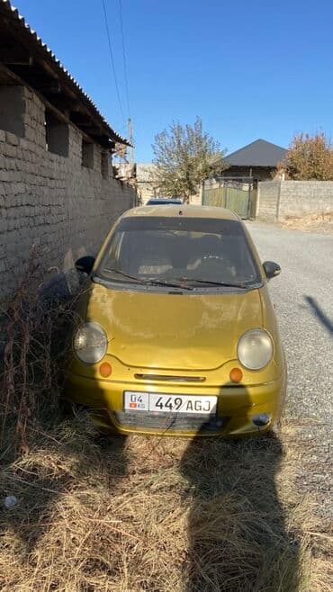 мухобойка на авто бишкек: Daewoo Matiz: 2002 г., 0.8 л, Механика, Бензин, Хетчбек — 1