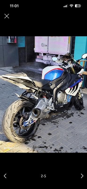 Мотоциклы: Спортбайк BMW, 1000 куб. см, Бензин, Взрослый, Б/у — 2