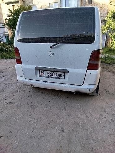 70 сом: Mercedes-Benz Vito: 2002 г., 2.3 л, Кол менен иштөөчү, Дизель, Вэн/Минивэн — 2