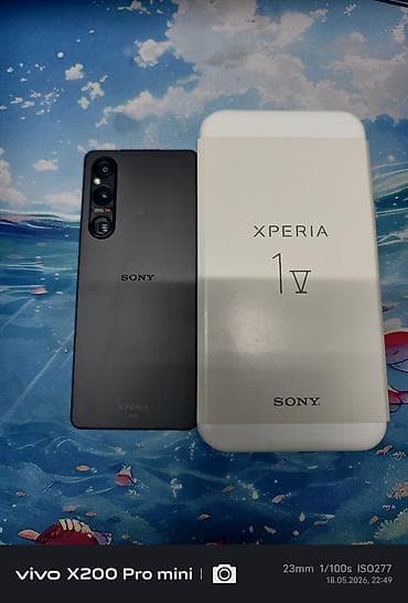 Sony Xperia 1 V, Б/у, 256 ГБ, цвет - Черный