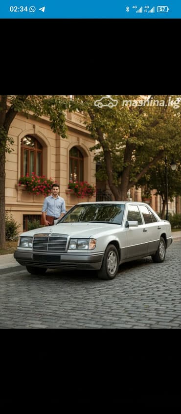 Mercedes-Benz W124: 1991 г., 2.4 л, Механика, Дизель, Седан