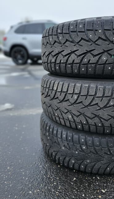 колесо r12: Шины 265 / 65 / R 17, Зима, Б/у, Комплект, Легковые, Япония, Toyo — 1