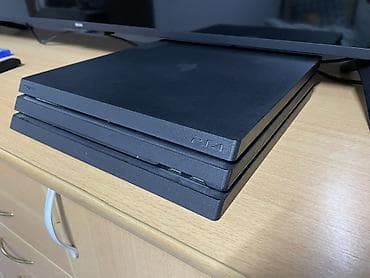 PlayStation 4 Pro (PS4 Pro), черный. - Модель с тройным «слоем»