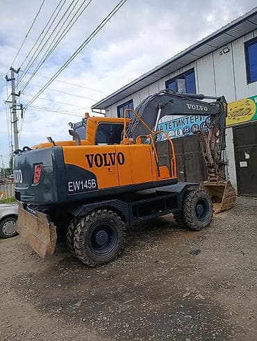 Транспорт: Экскаватор, Volvo, 2010 г., Дөңгөлөктүү — 2