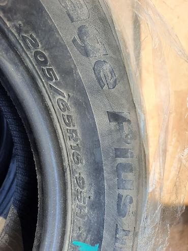 Шины 205 / 65 / R 16, Лето, Б/у, Комплект, Легковые, Корея, Hankook