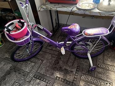 самокат для мальчика: Детский велосипед, 4-колесный, 9 - 13 лет, Для девочки, Новый — 1