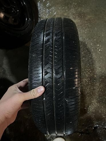 Шиналар жана дисктер: Дөңгөлөктөр монтажда 175 / 60 / R 13, Жай, Колдонулган, Комплект, Жеңил унаалар, Темир, тешиктери - 4 — 5