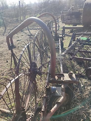 механическая помпа: Грабли-ворошилки колесно-пальцевые (солнечные) - Прицепное навесное — 6