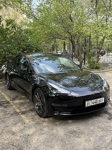 byd e3: Tesla Model 3: 2022 г., Электромобиль, Седан — 1