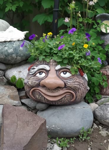 купить тачку садовую: Садовые фигурки из цемента для вашего сада — 1