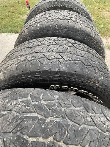 265: Шины 265 / 65 / R 17, Всесезонная, Б/у, Комплект, Внедорожные (АТ/МТ), Hankook — 4